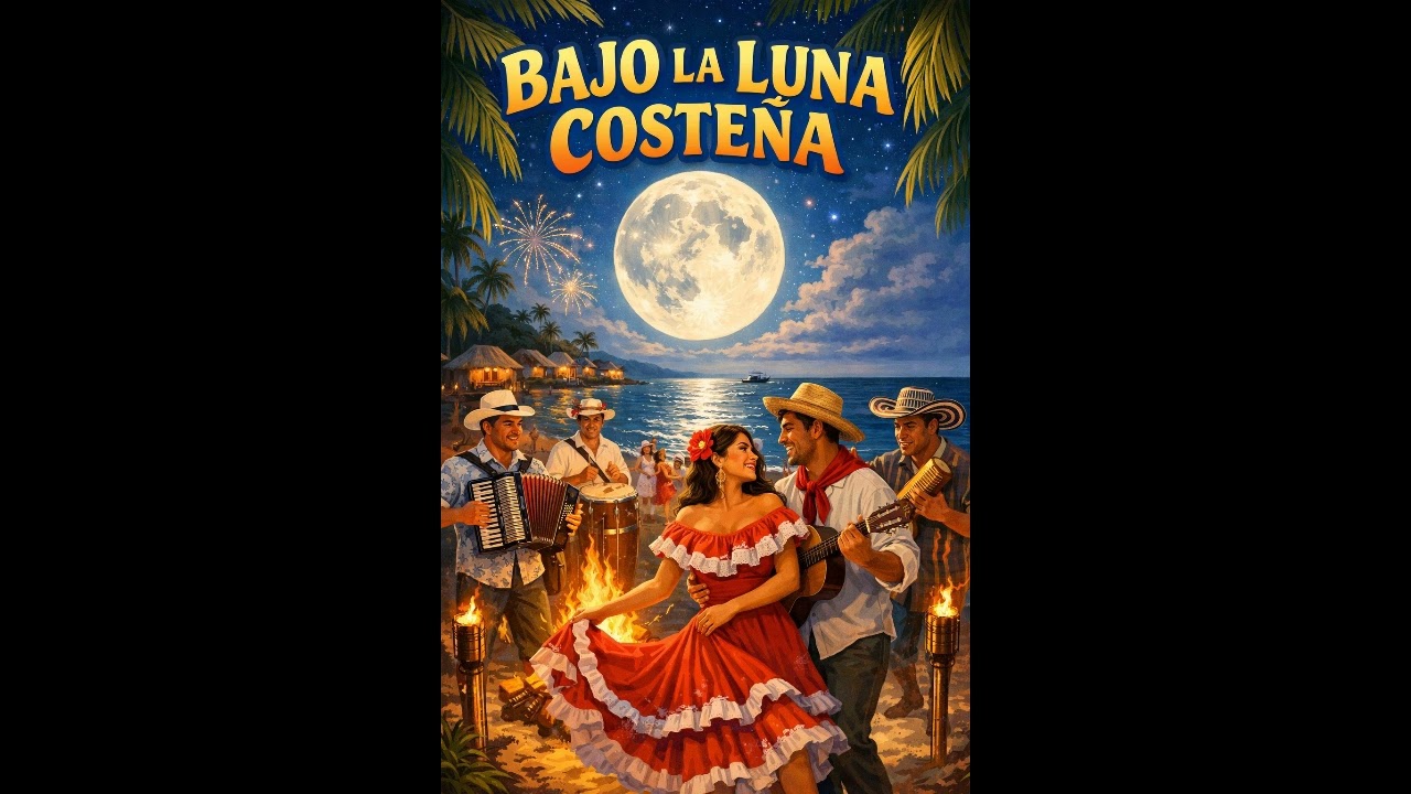Bajo la luna costeña.