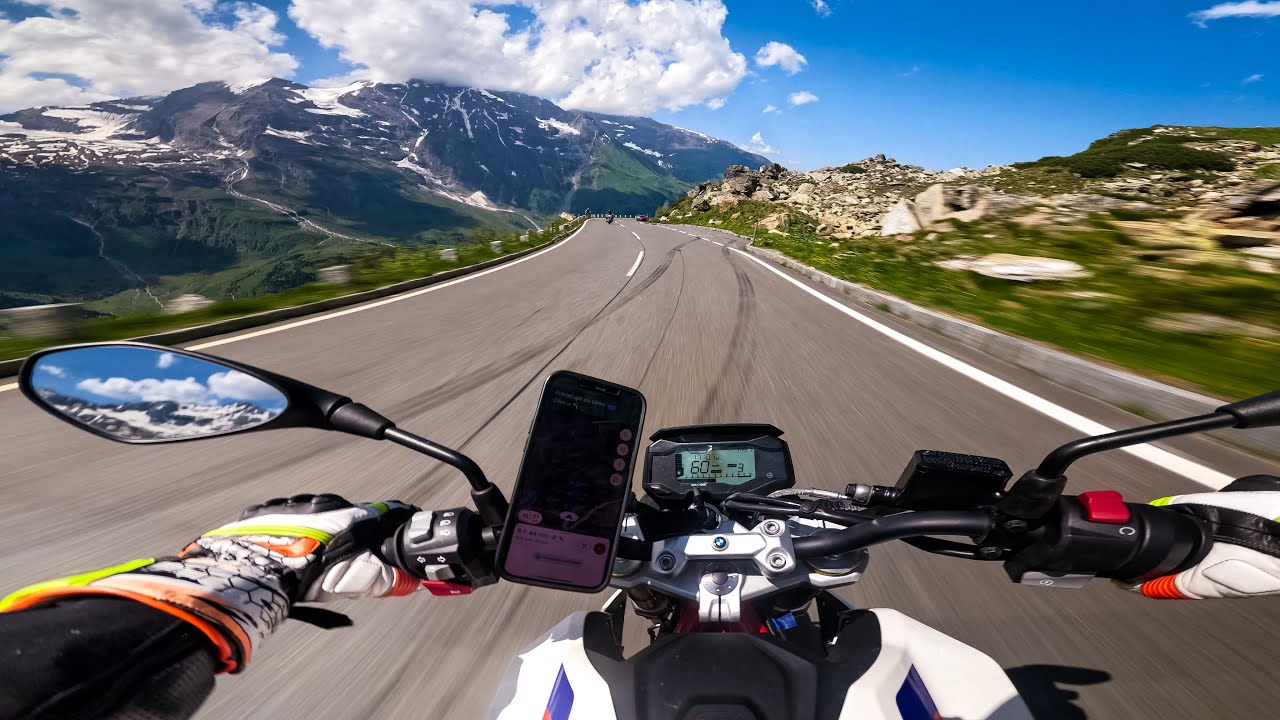 BMW G 310 R | Austria’s Greatest Alpine Road | Großglockner Hochalpenstraße | Raw Exhaust | 4K