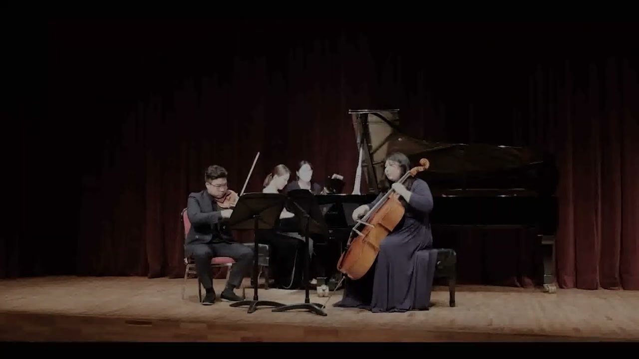 2021recital Schubert Trio in B-Flat Major D.28 "sonatensatz"