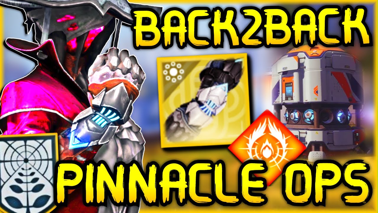 Buffed Gateway Artist Solo Every Pinnacle Op Back2Back | Destiny 2 2025