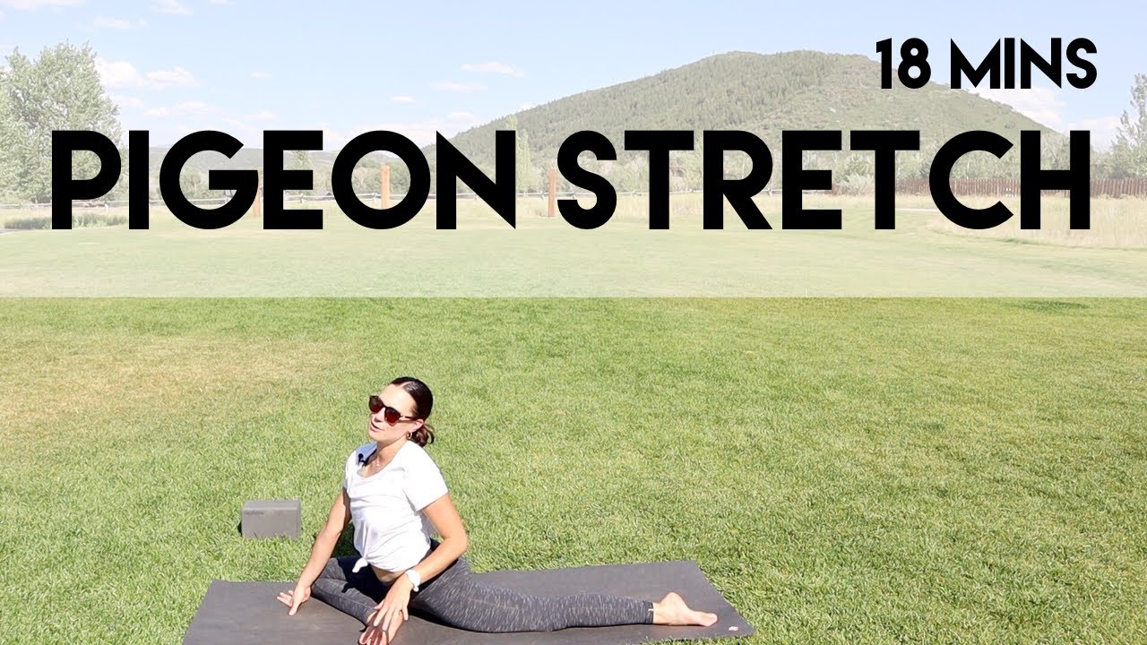 Pigeon Stretch | 18 min | Yoga with Maria