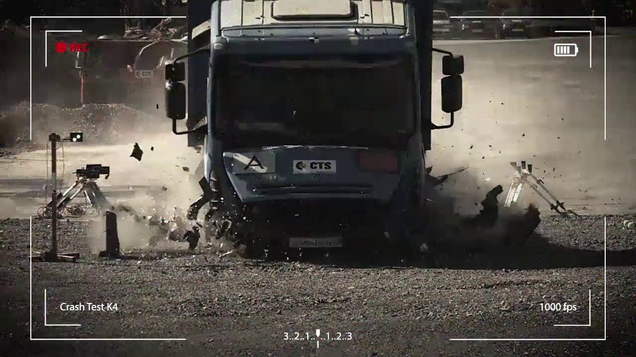 Crash Test BFT K4 Bollard