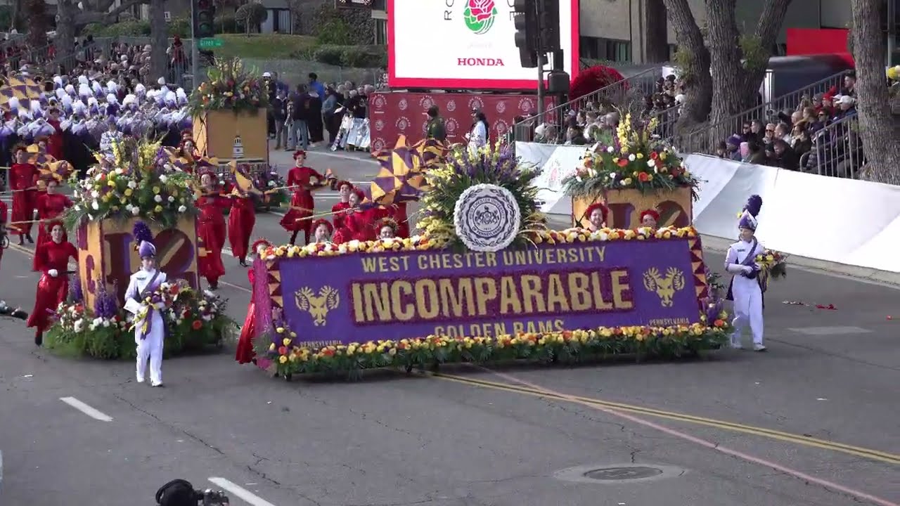 WCU INCOMPARABLE Golden Rams Marching Band - 2024 Pasadena Rose Parade