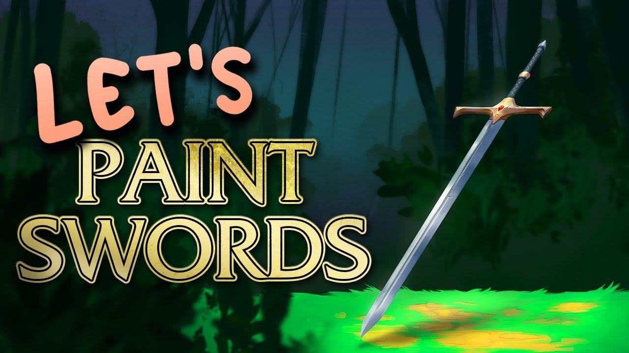 How to paint SWORDS!