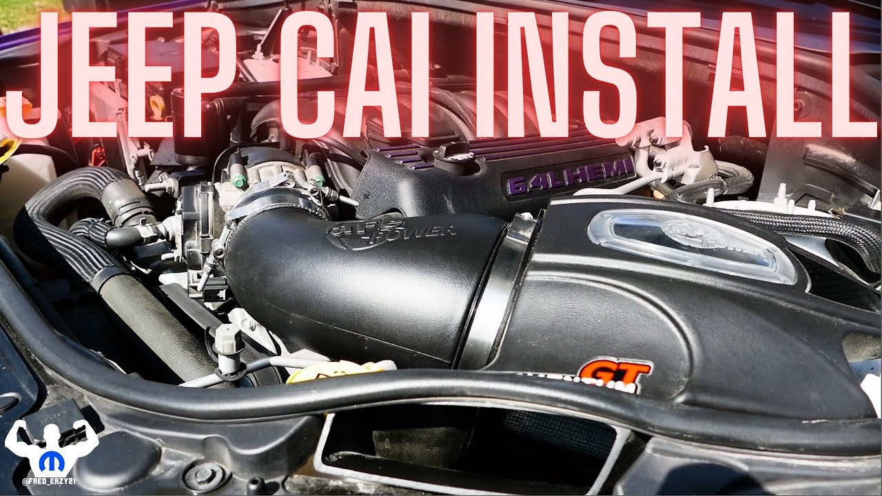 Jeep Grand Cherokee SRT WK2 Hemi Cold Air Intake Install - AFE Momentum GT