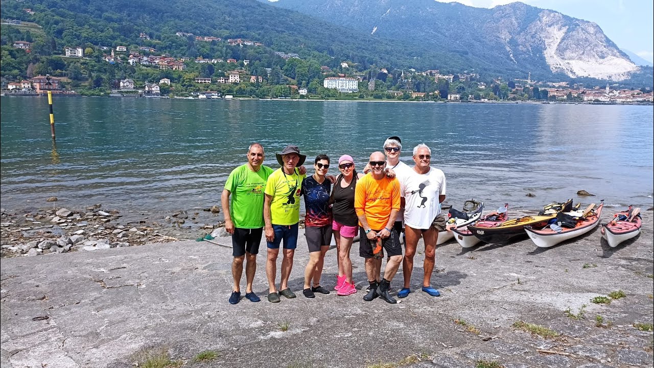 WE in Kayak sul Lago Maggiore