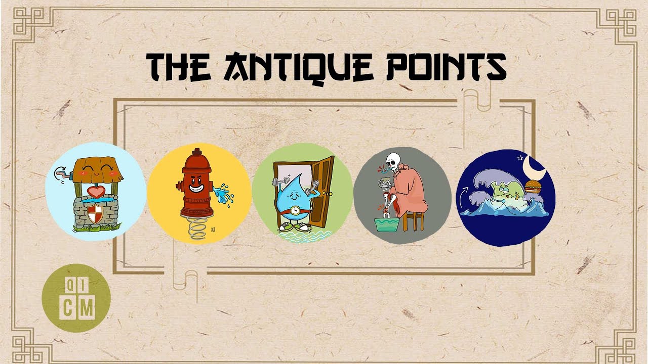 The Antique Points  (5 Shu points/Transporting points) | QiCM