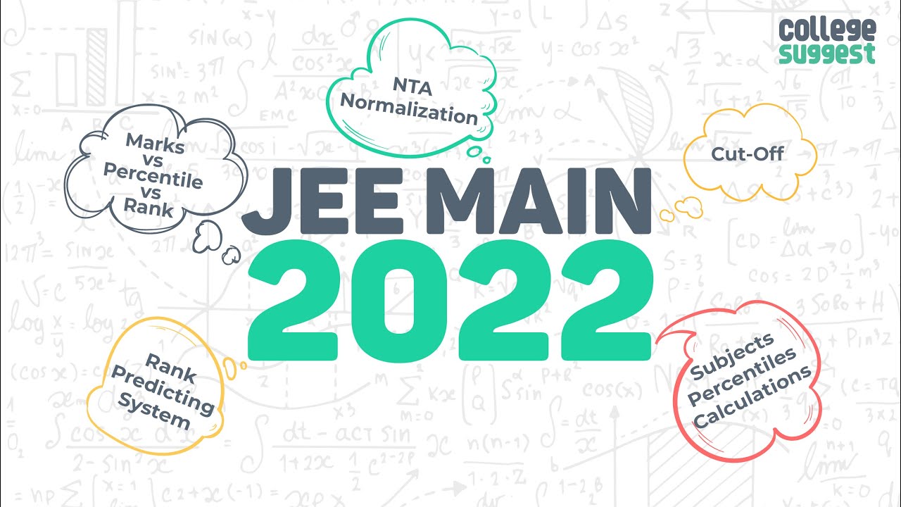 JEE Main 2022 | Mark vs percentile vs rank | NTA Rank Normalisation | Jee 2022 Insights