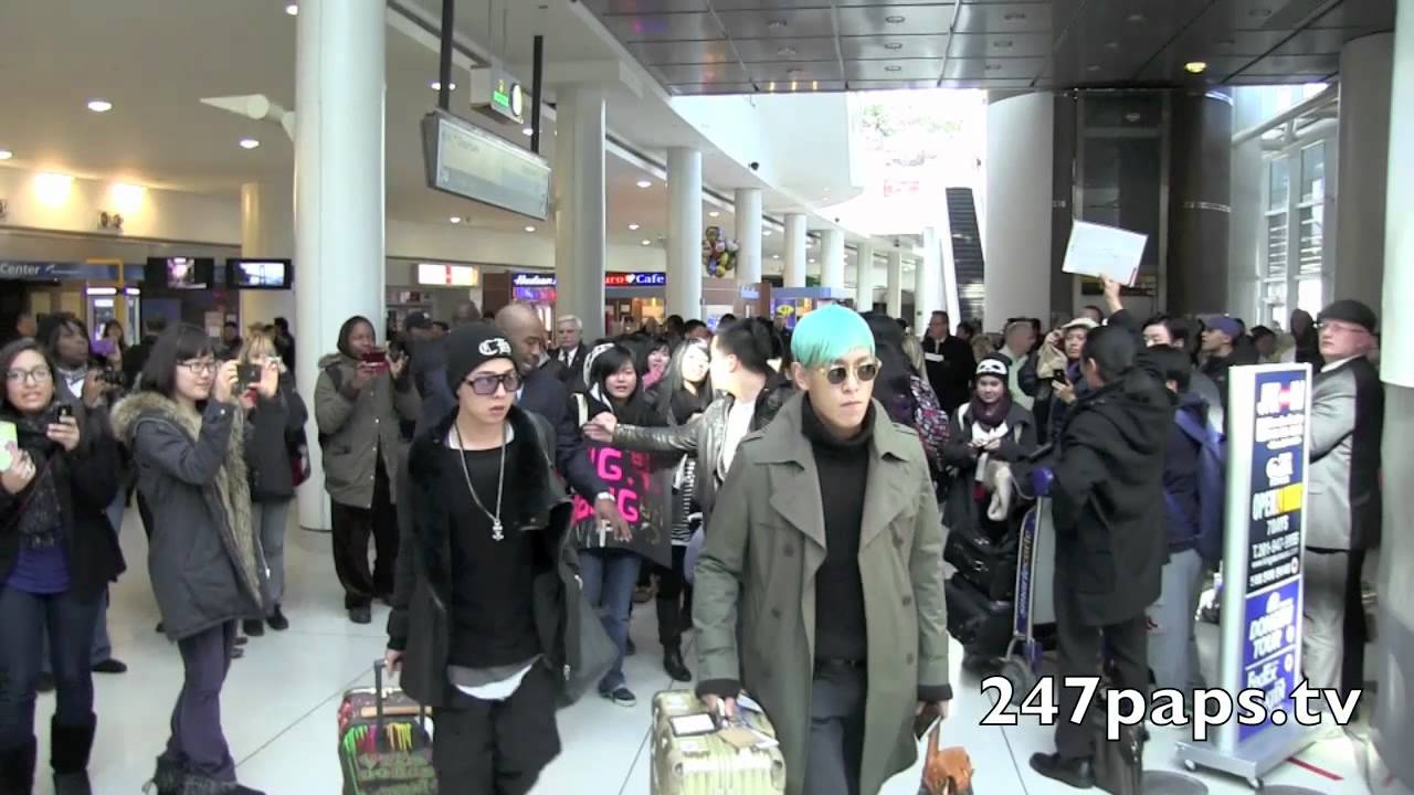 (120209) Big Bang arrives in New Yorks JFK Airport [MV] [M/V]