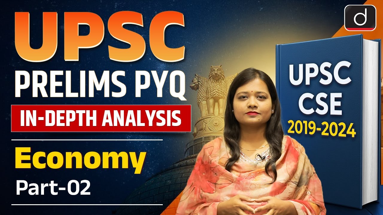 UPSC Prelims PYQ Analysis (2019-2024) | Economy (Part-II) | Prelims 2025 | Drishti IAS English