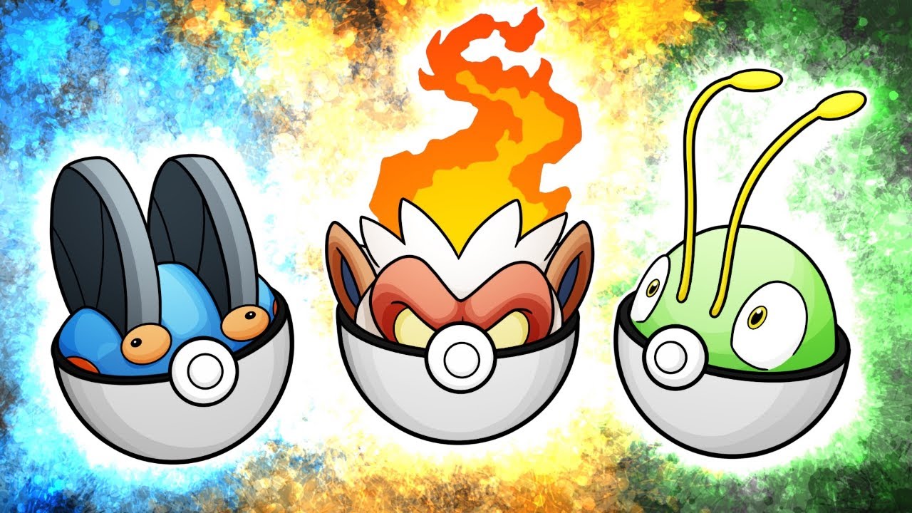 Choose Your Starter Pok&eacute;mon Only Seeing the Top of Its Head!