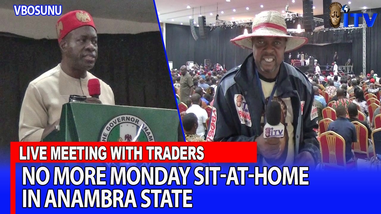 No More Monday Sit-at-Home in Anambra: Soludo Gives Traders Two Options | VBOSUNU