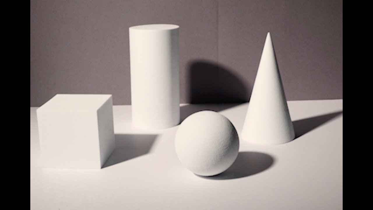 THE BASICS: 50 Forms in light for drawing study