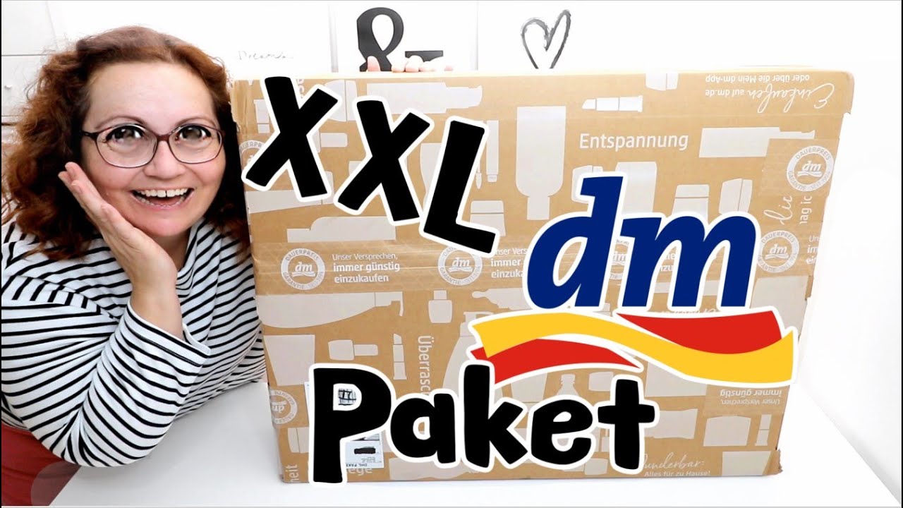 XXL PAKET VON DM 💄 Was ist in dem riesem Paket? dm Haul + welche Adventskalender? 🎅🏻