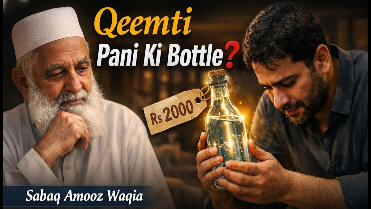 Qeemti Pani? | Ek Buzurg Aur Ek Zruratmand Ka Waqia
