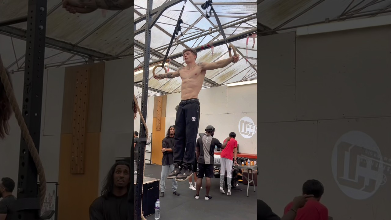 Iron Cross at @C@Caliconnect.calisthenics brumisthenics Event  #calisthenics #ironcross