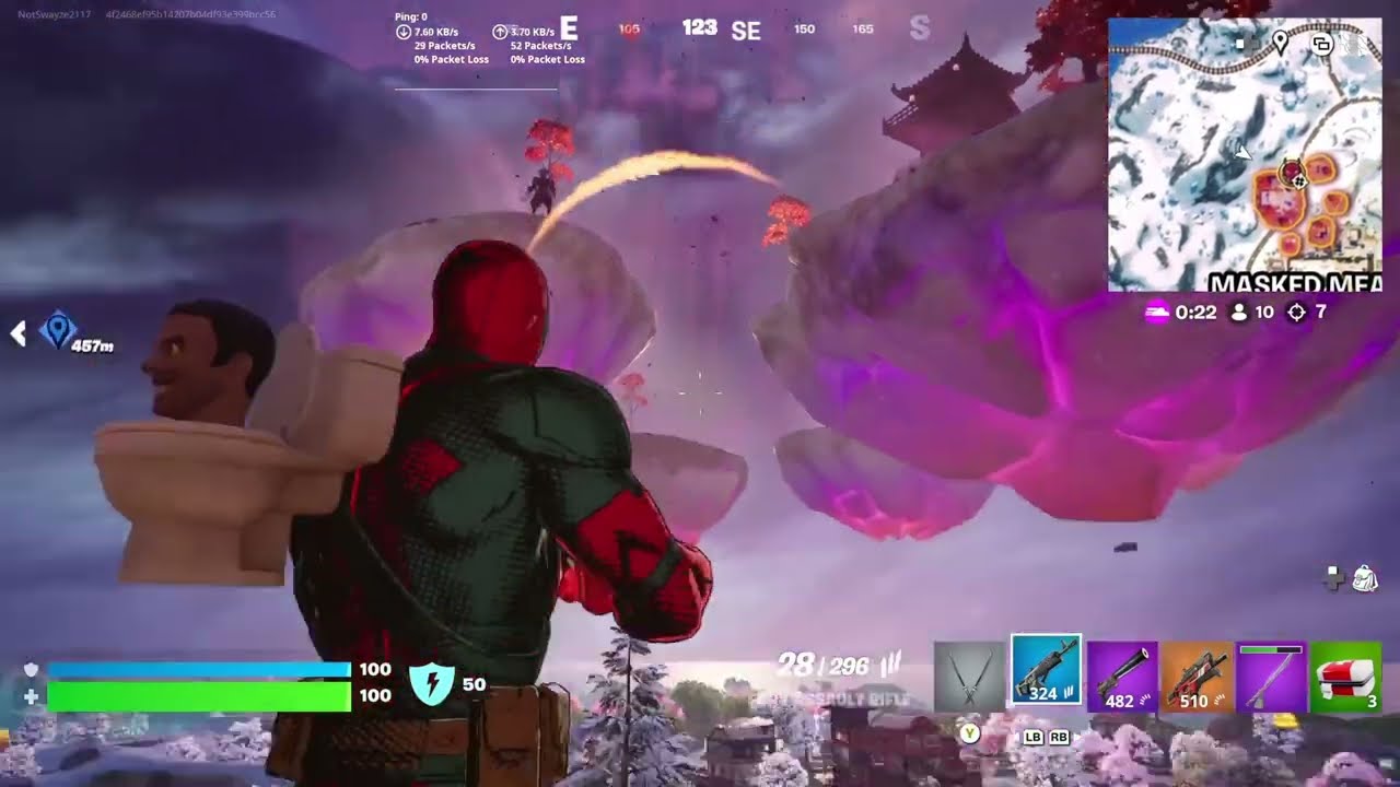 Sword Fight with Dub at Stake | Fortnite Battle Royale C6S1 - 鬼 HUNTERS | Swayze's Fortnite Follies