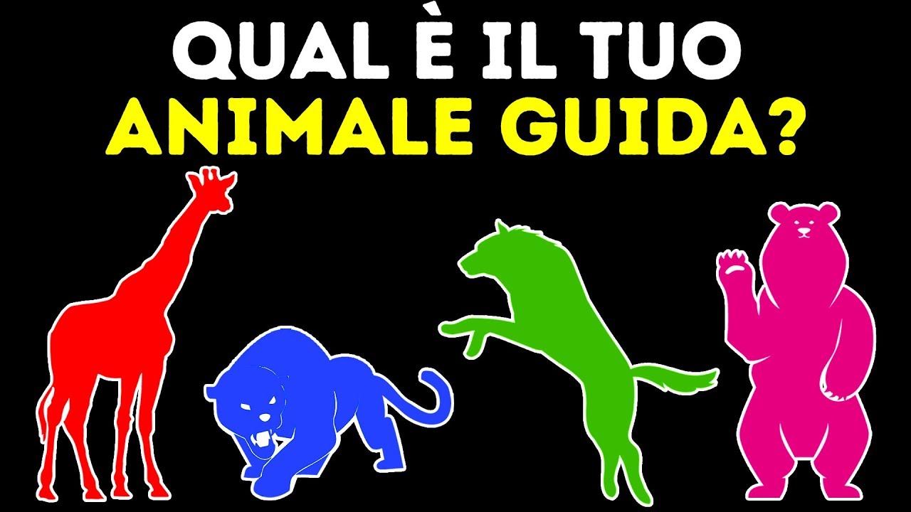 Qual è il tuo animale guida? Un fantastico test di personalità