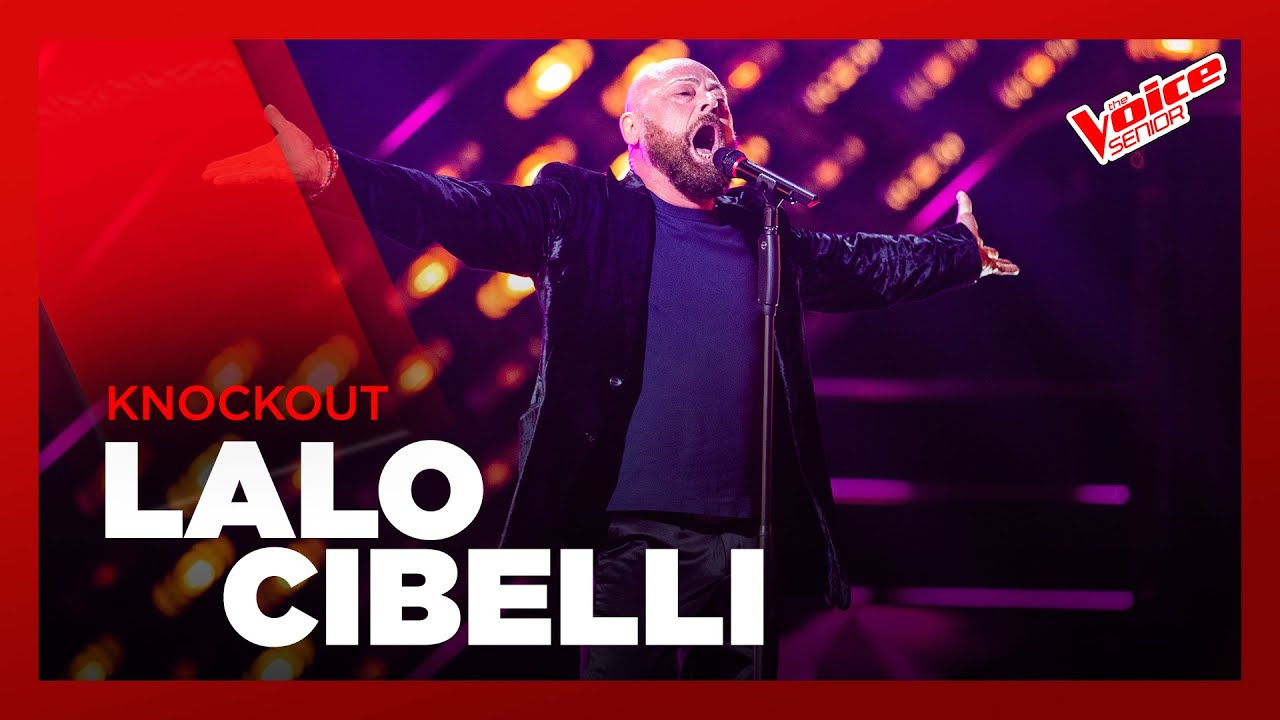 Lalo Cibelli - “Che vita meravigliosa” | Knockout Round 2|The Voice Senior Italy | Stagione 2