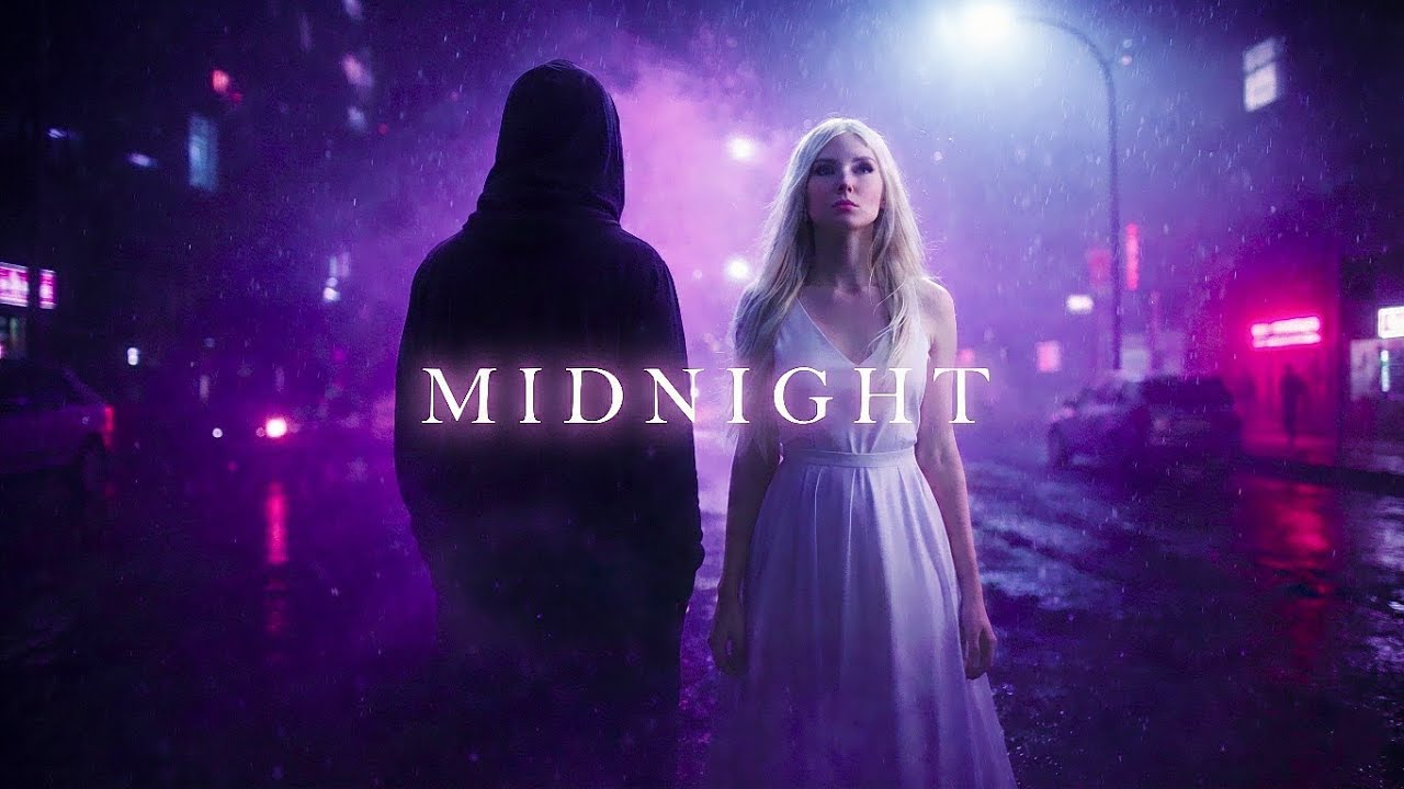 MIDNIGHT - Alan Walker Style | Melodic Festival EDM | Night Dance Anthem (Official Lyrics Video)
