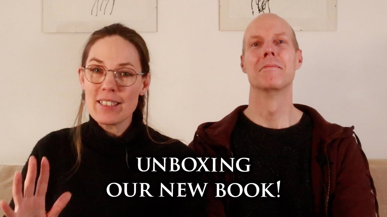 Unboxing Our New Book Murder at the Old Wolf Inn!
