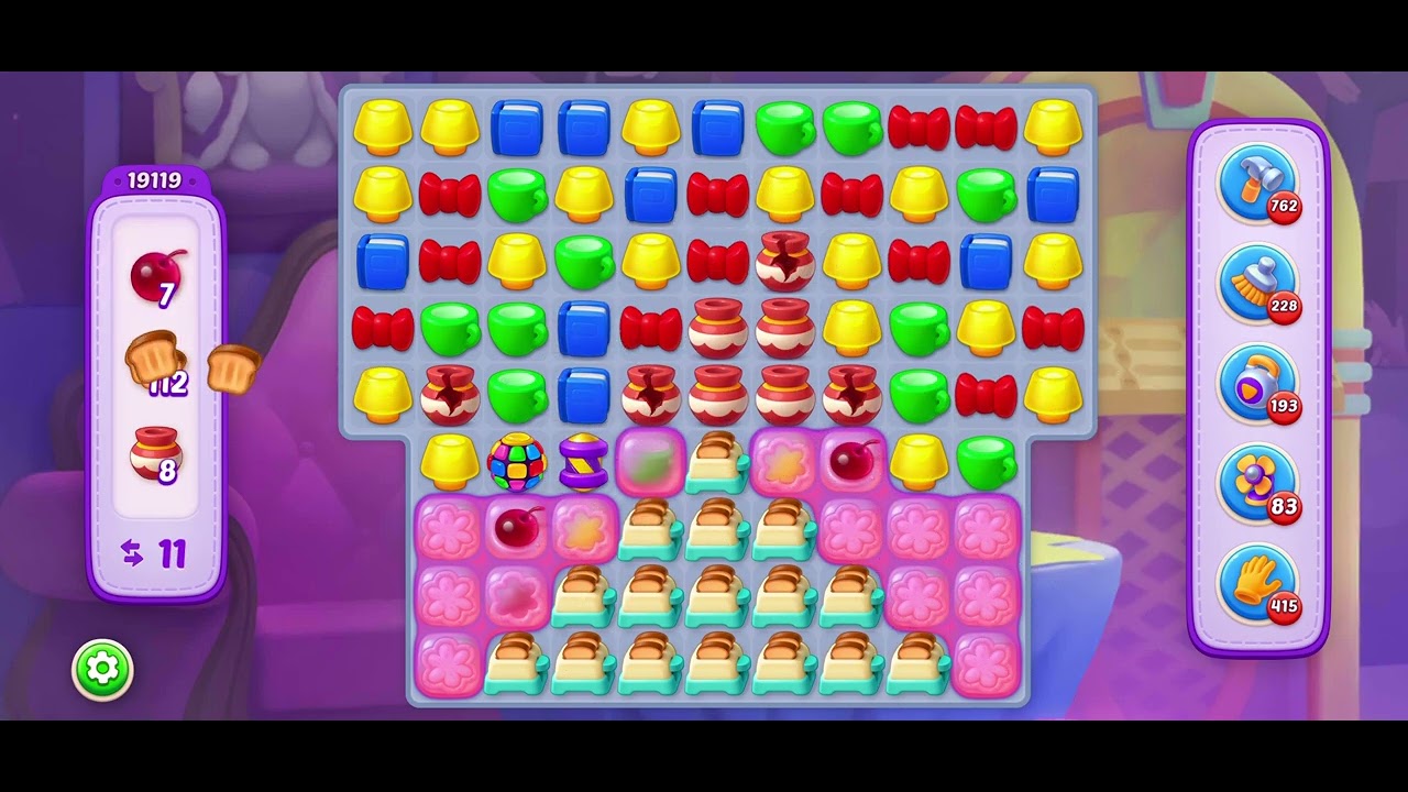 Homescapes Level 19119  -- No cheats