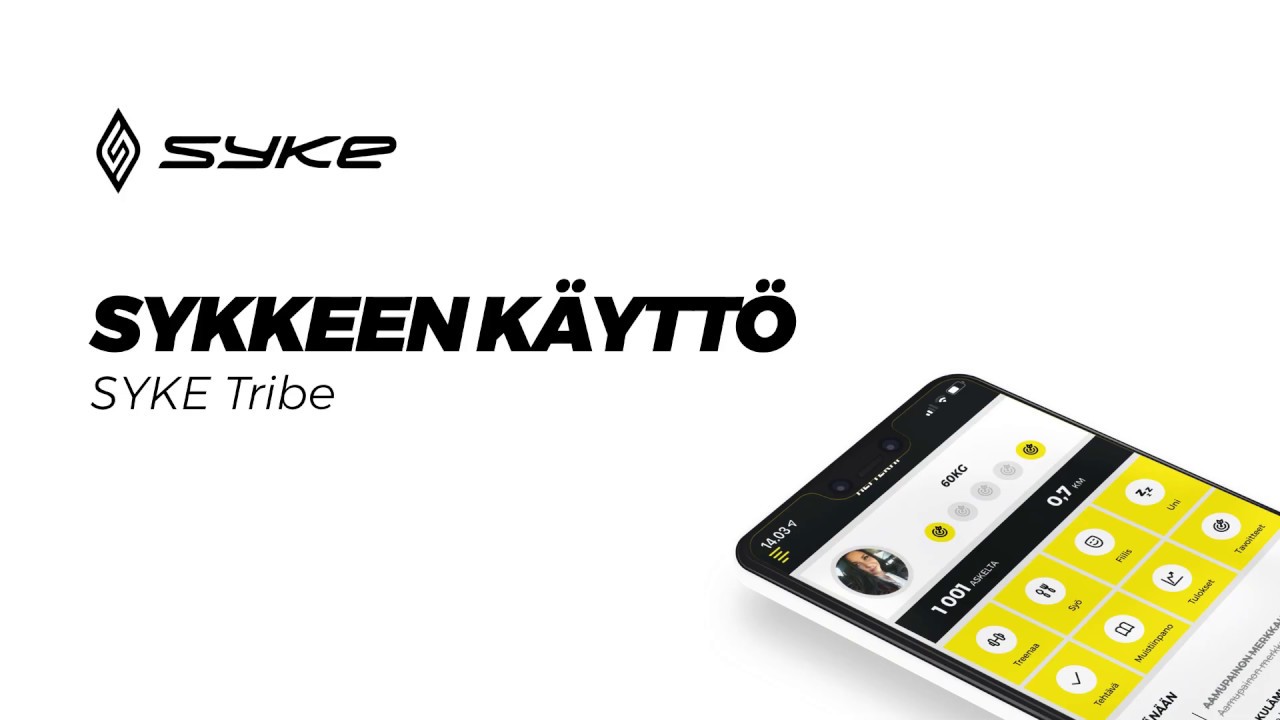 SYKE Tribe k&auml;ytt&ouml;ohjeet applikaatio/sovelluksen k&auml;ytt&auml;jille (ohjeita sovelluksen k&auml;ytt&ouml;&ouml;n)