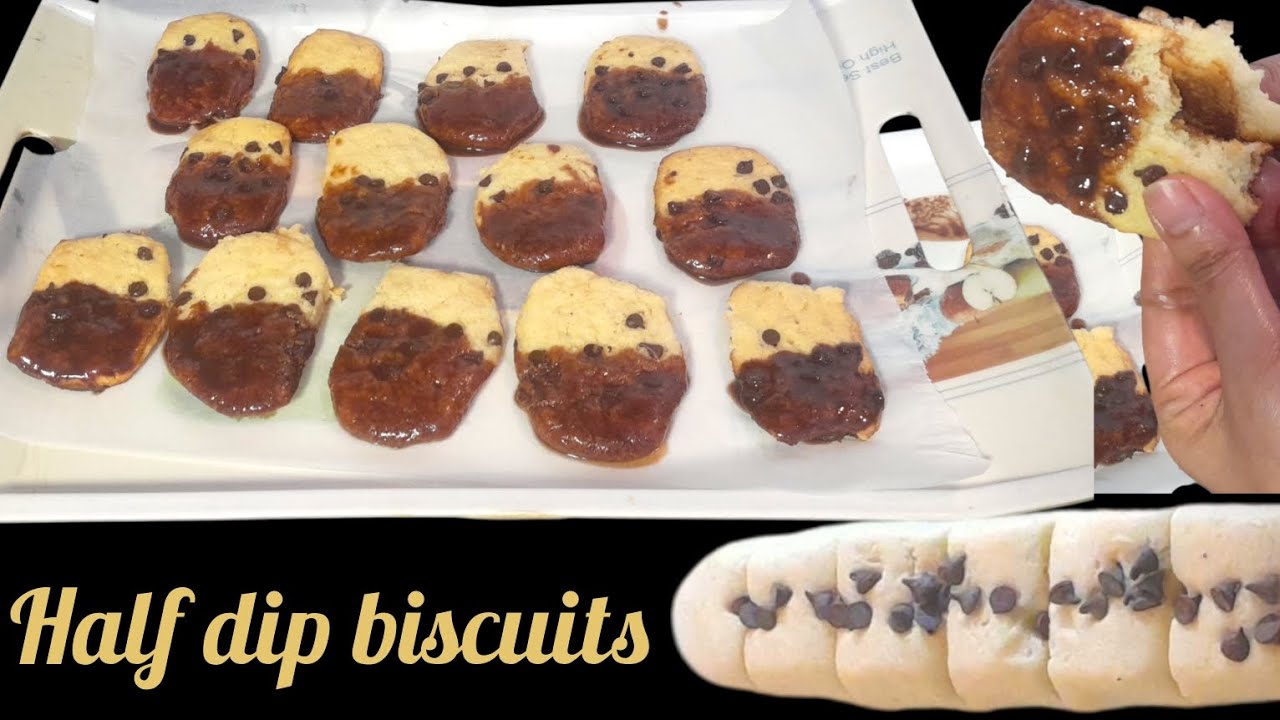 Delicious half dip biscuits recipe by Cook with JAM mom 