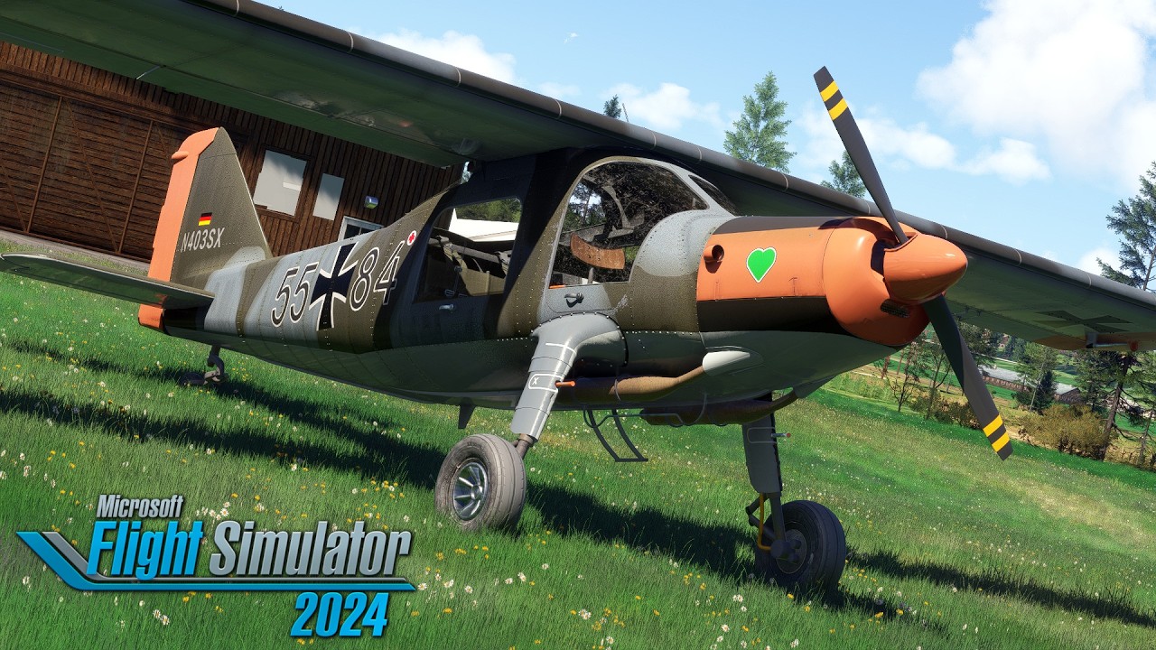 Aviacion Espaola - Dornier 27 - Обзор с первого взгляда! - МСФС 20/24