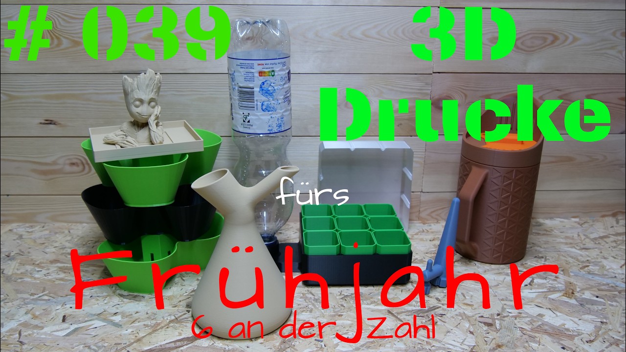 # 3D Drucke fürs Frühjahr #3dprinting #timelapse