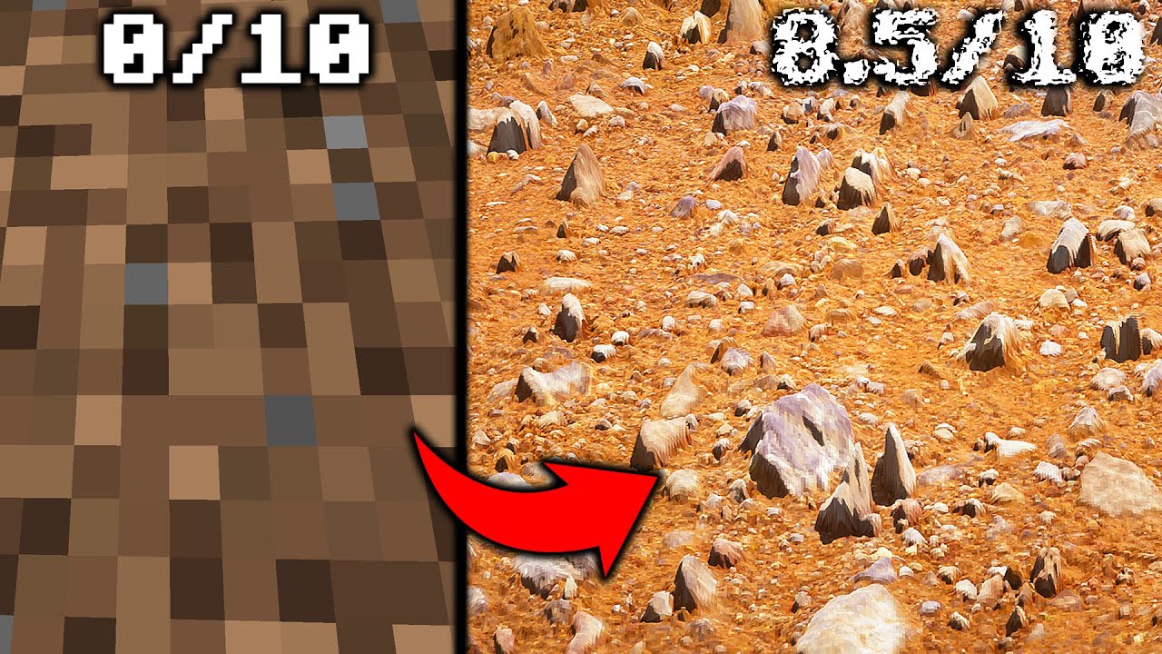 ¿Cual es la textura más REALISTA de MINECRAFT?
