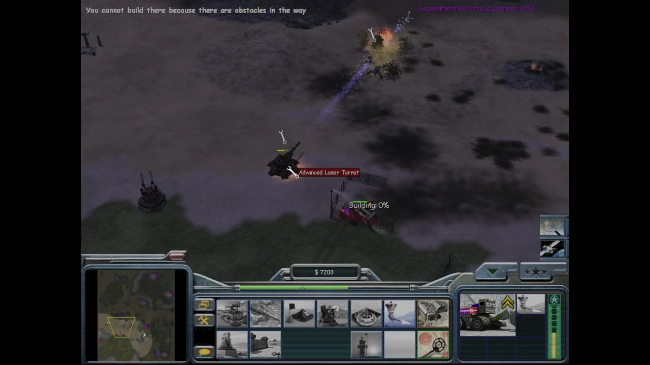 C&C Shockwave Chaos mod [Gen Challenge 07] - Townes vs Alexander (hard difficulty)