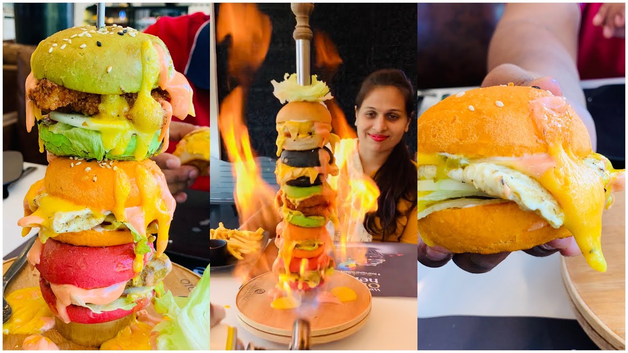 🔅തീ പാറുന്ന ബർഗർ 🔥 | ബർഗറിനു തീ പിടിച്ചോ ⁉️ | Tower Burger | Christmas Hamper | Cake Studio #food