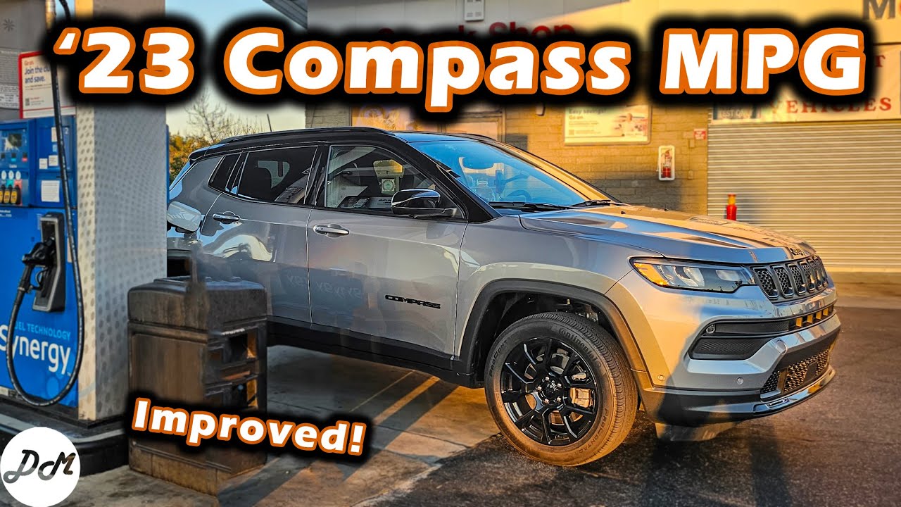 2023 Jeep Compass – MPG Test | Highway Fuel Economy & Range (New 2.0T)