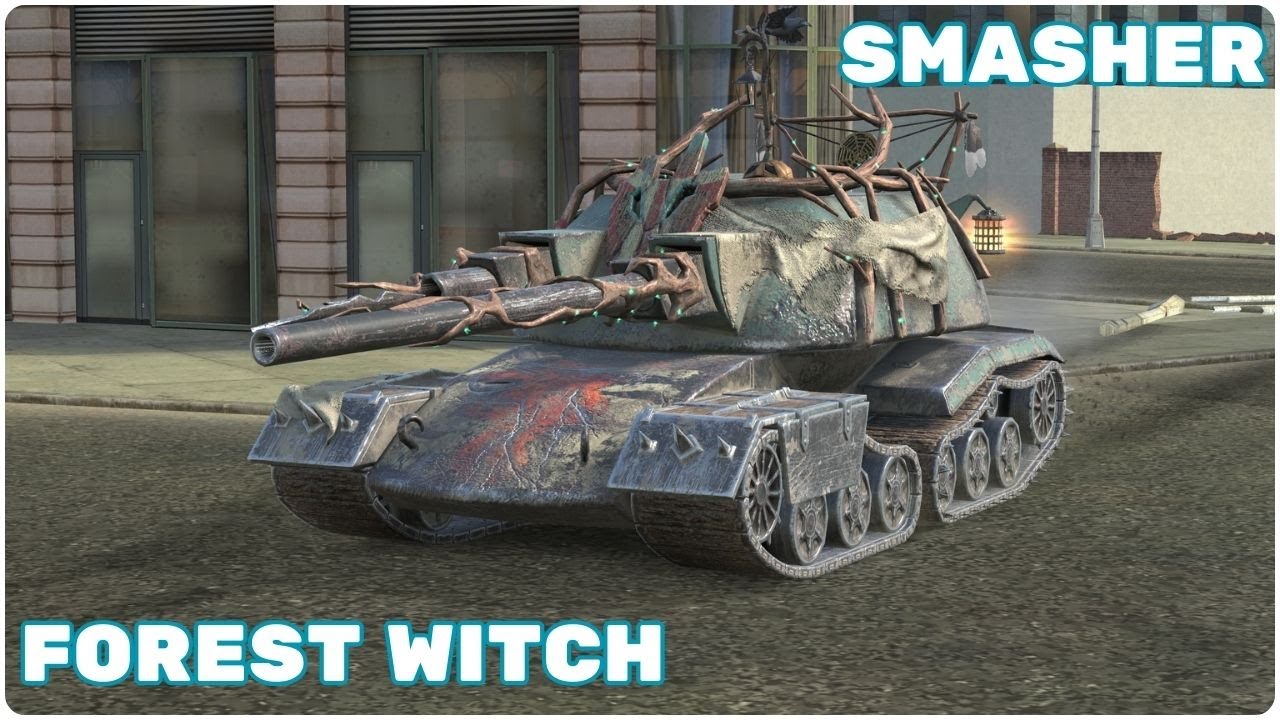 Smasher & Forest Witch ● WoT Blitz Best Replays