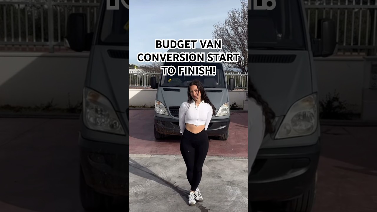 DIY camper conversion start to finish BUDGET OFF GRID 