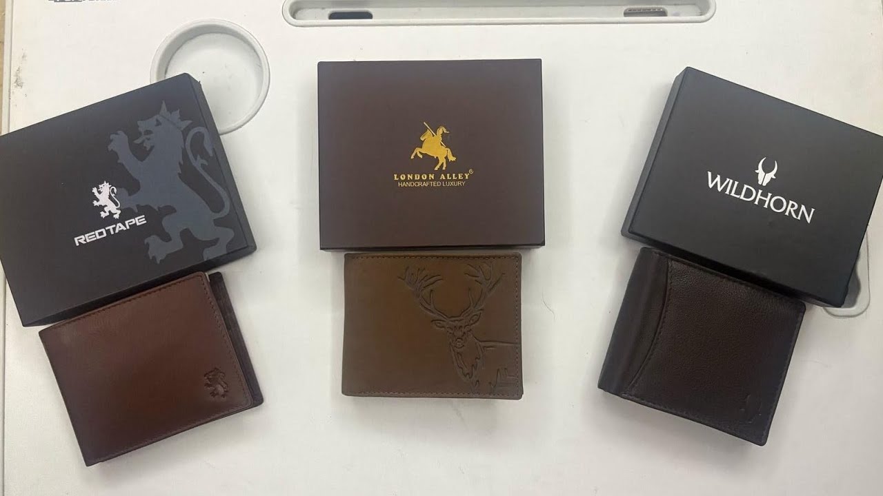 Red Tape - Wild Horn - London Alley - Which is the Best Wallet for Men? Detailed Comparison #review