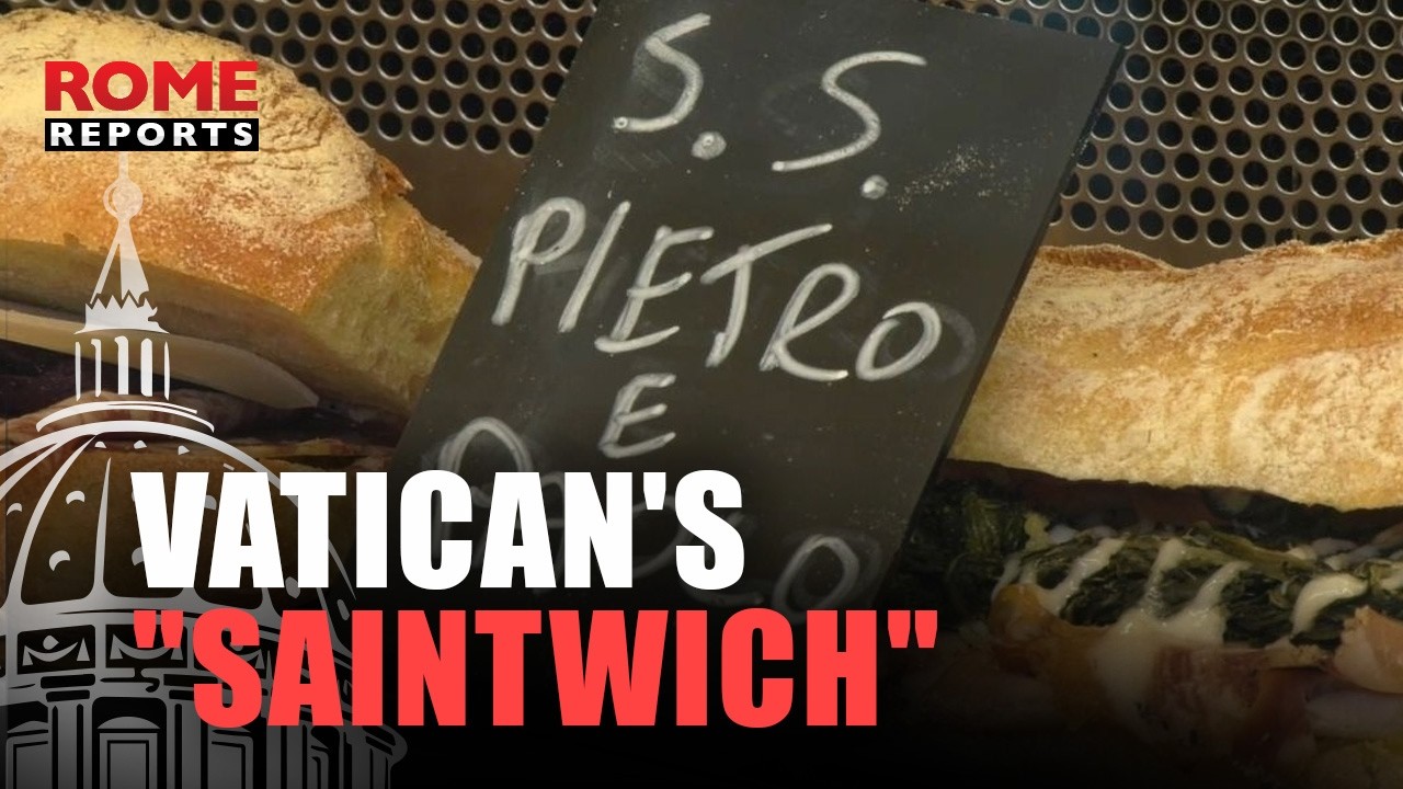 Saint PETER, Saint PAUL, and Saint ANTHONY now have their own SAINTWICH next to the VATICAN
