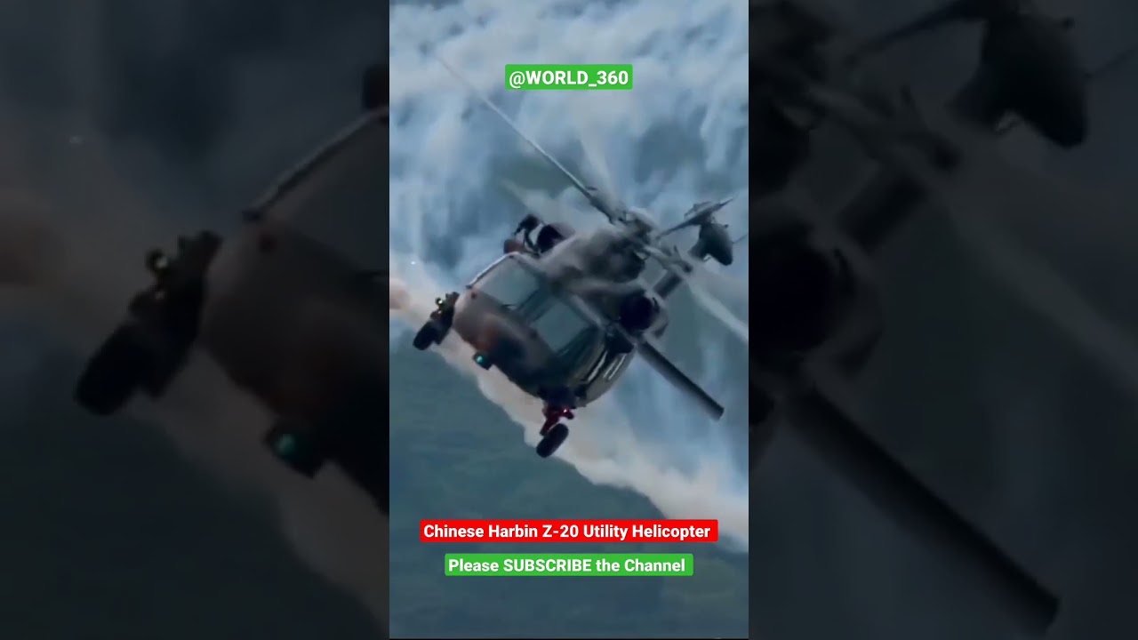 Harbin Z-20 medium lift utility helicopter | Can operate from Liaoning Carrier |