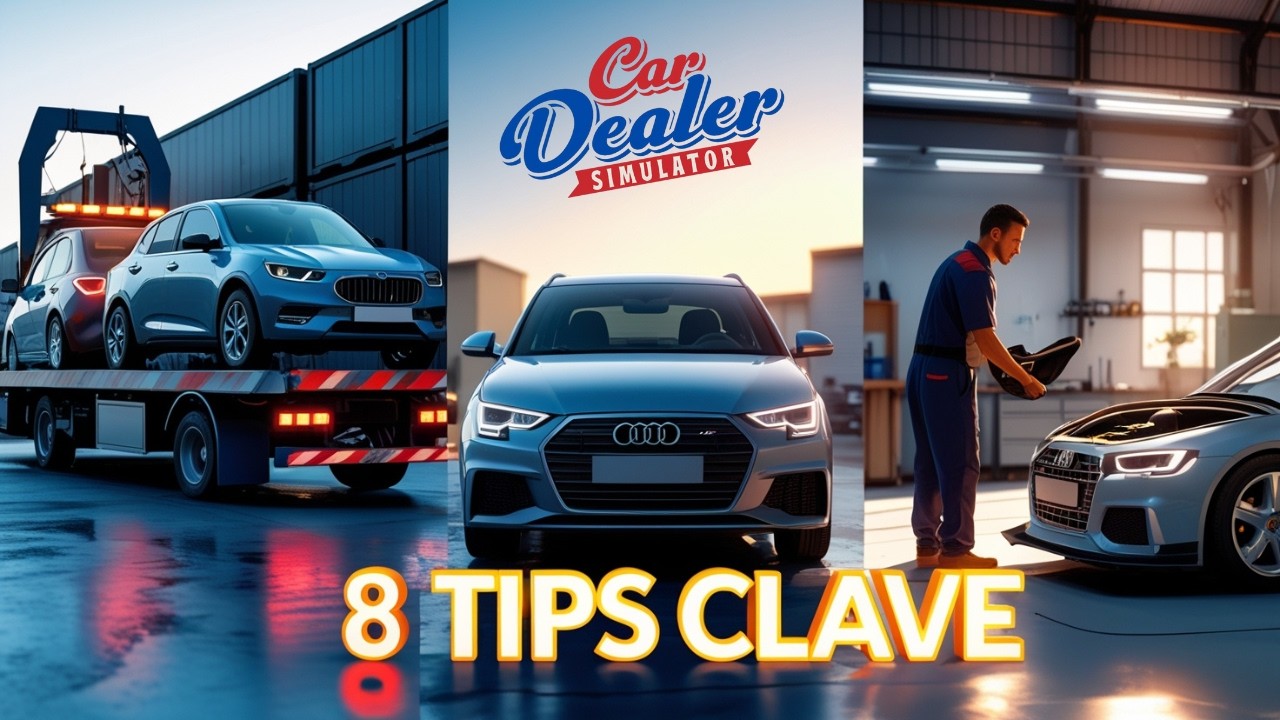 8 TIPS CLAVE para avanzar más rápido en CAR DEALER SIMULATOR 🔥 (¡No te los pierdas!)