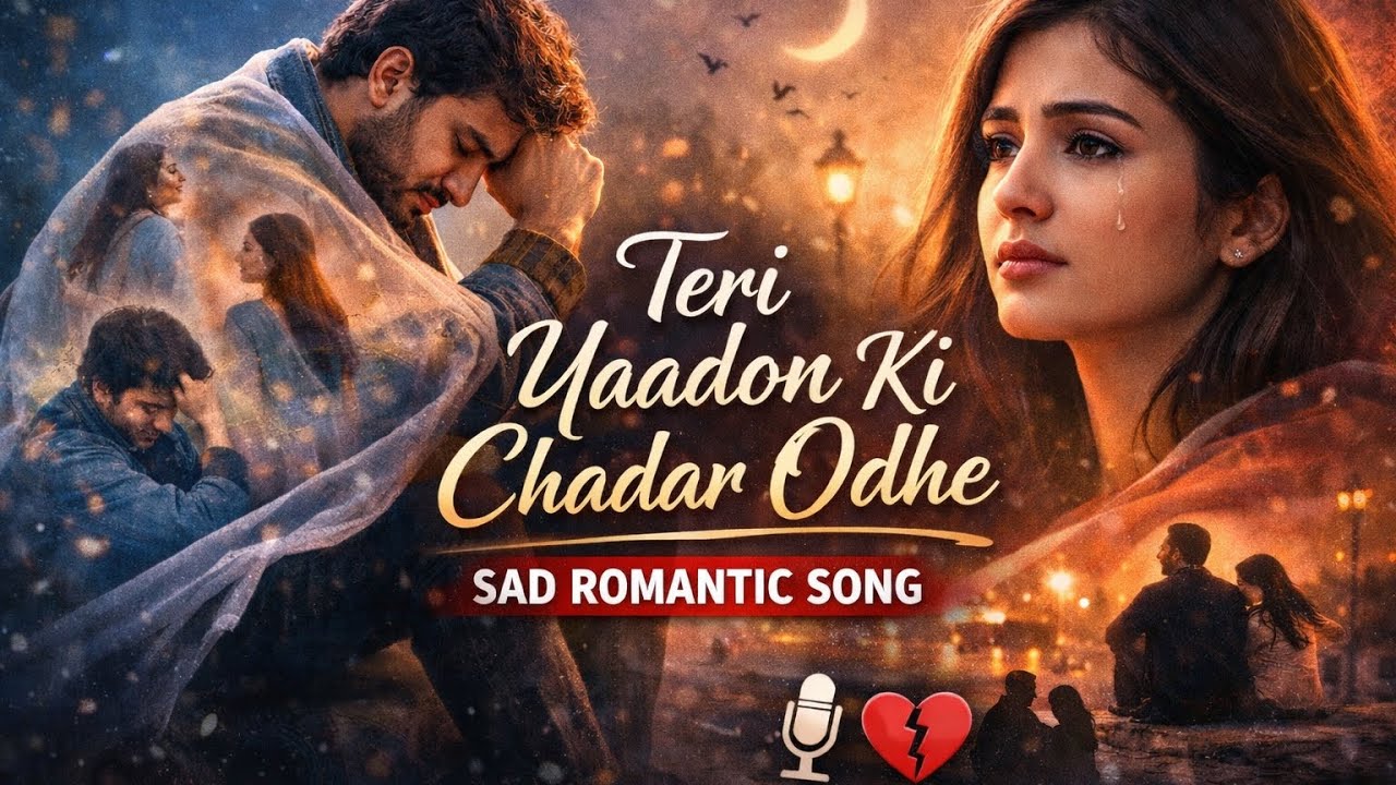 Teri yaadon ki chaadar odhe - new trending song - 2026 sad song - #brokenheart #trendingsongs 