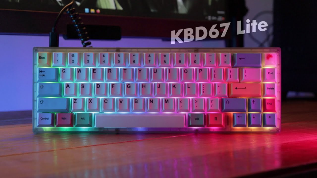 Revisado KBD67 Lite - ¿El MEJOR kit de teclado de entrada PREMIUM?