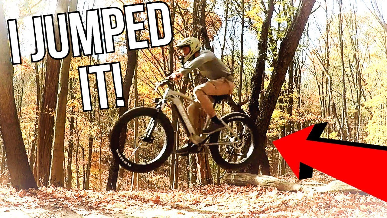 Velowave Ranger E-Bike On Real MTB Trails! (I JUMPED IT)