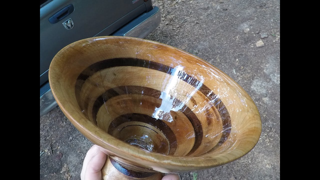 Segmented Economy Bowl, Bandsaw Bowl, Bowl from a board