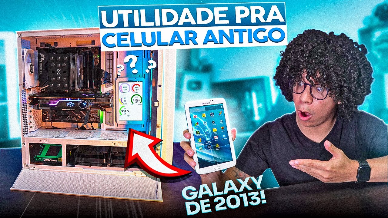 Transforme seu CELULAR ANDROID ANTIGO em algo ÚTIL DE VERDADE!