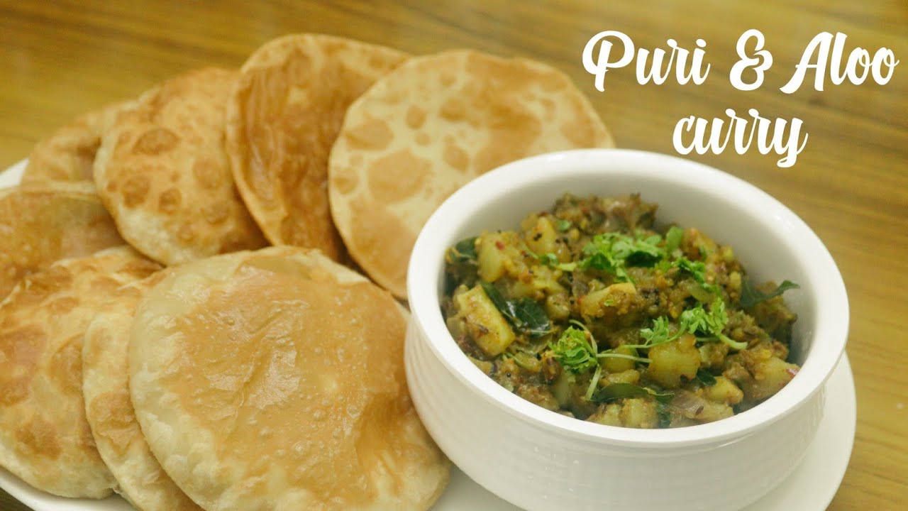 Quick Puri and Aloo curry recipe to make at home