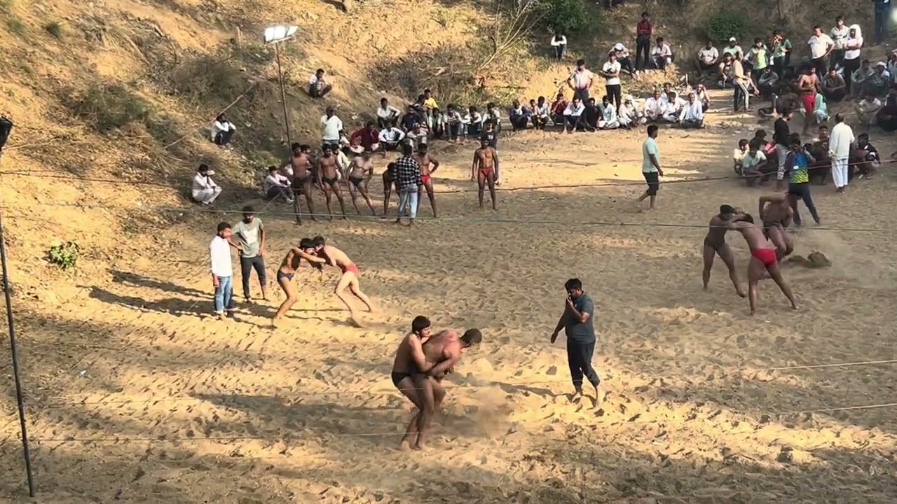 देसी अखाड़ा जोड़िया दंगल | खतरनाक कुश्ती मुकाबला