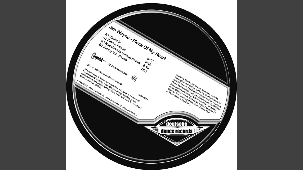 Piece Of My Heart (Clubmix)