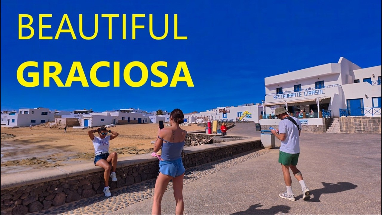 LA GRACIOSA Island 🇪🇸 🔴 Discovering Hidden Coastal Beauty near Lanzarote in 2026  [4K UHD]
