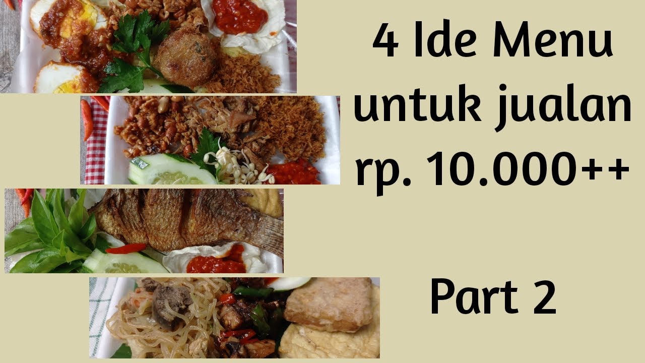 Ide menu nasi box 10000 - 4 ide menu untuk jualan PART 2